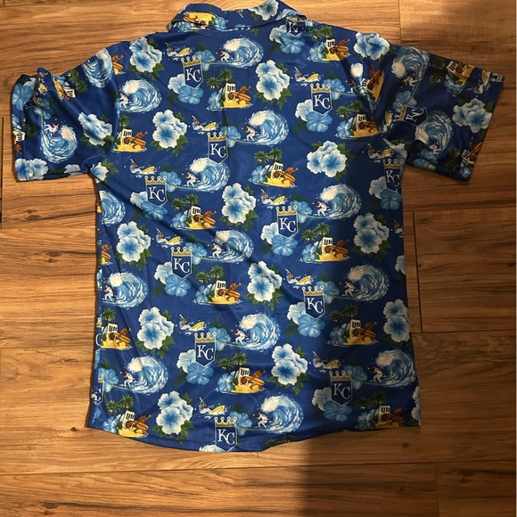 Royals Shirt with Floral and Logo Print - Picture 2 of 3